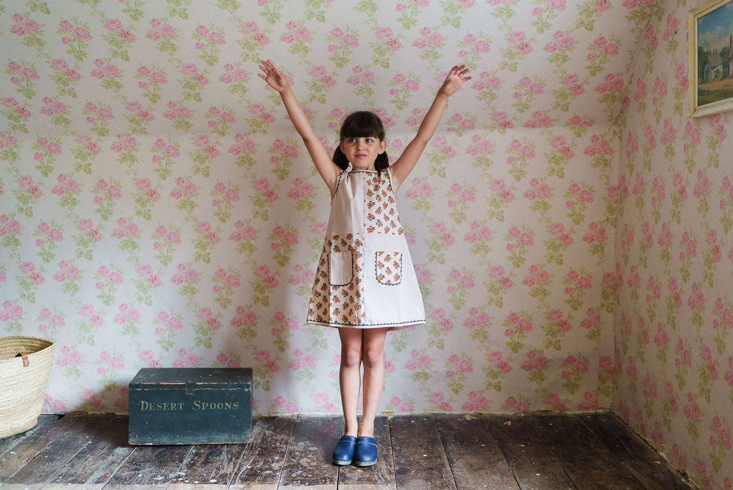 Hannah Dress Marigold Floral