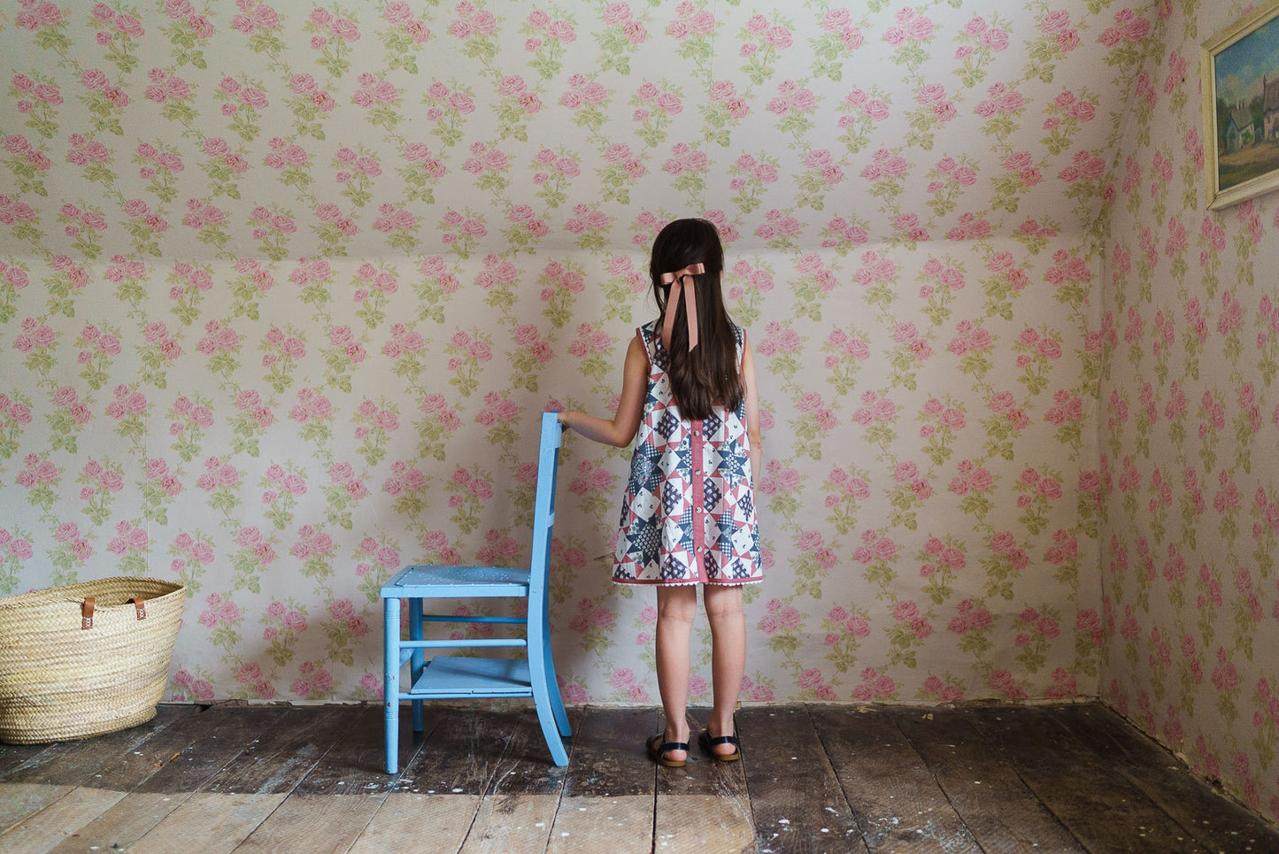 Hannah Dress Patchwork Floral