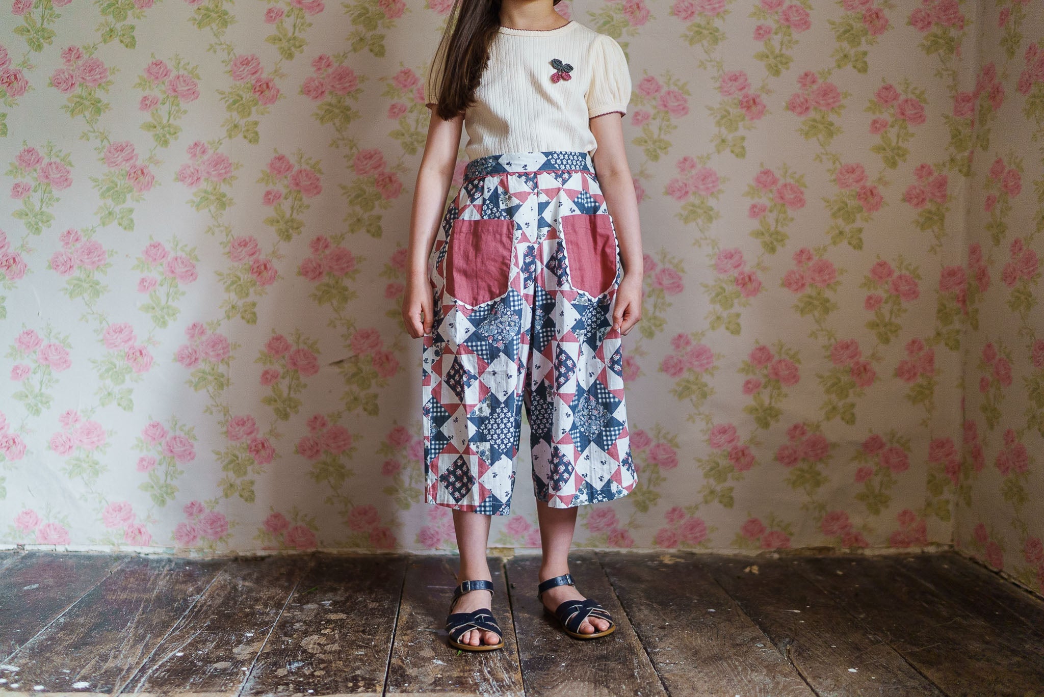 リトルコットンクローズ パッチワーク ジャケット little cotton clothes パッチワークジャケット 2-4y 【公式通販】