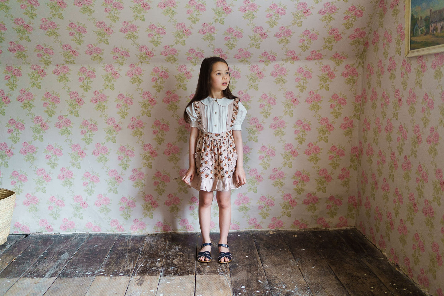 Heidi Skirt Marigold Floral