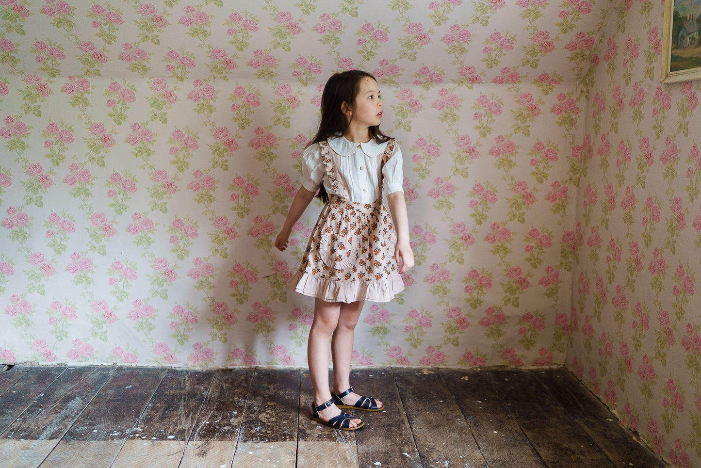 Heidi Skirt Marigold Floral