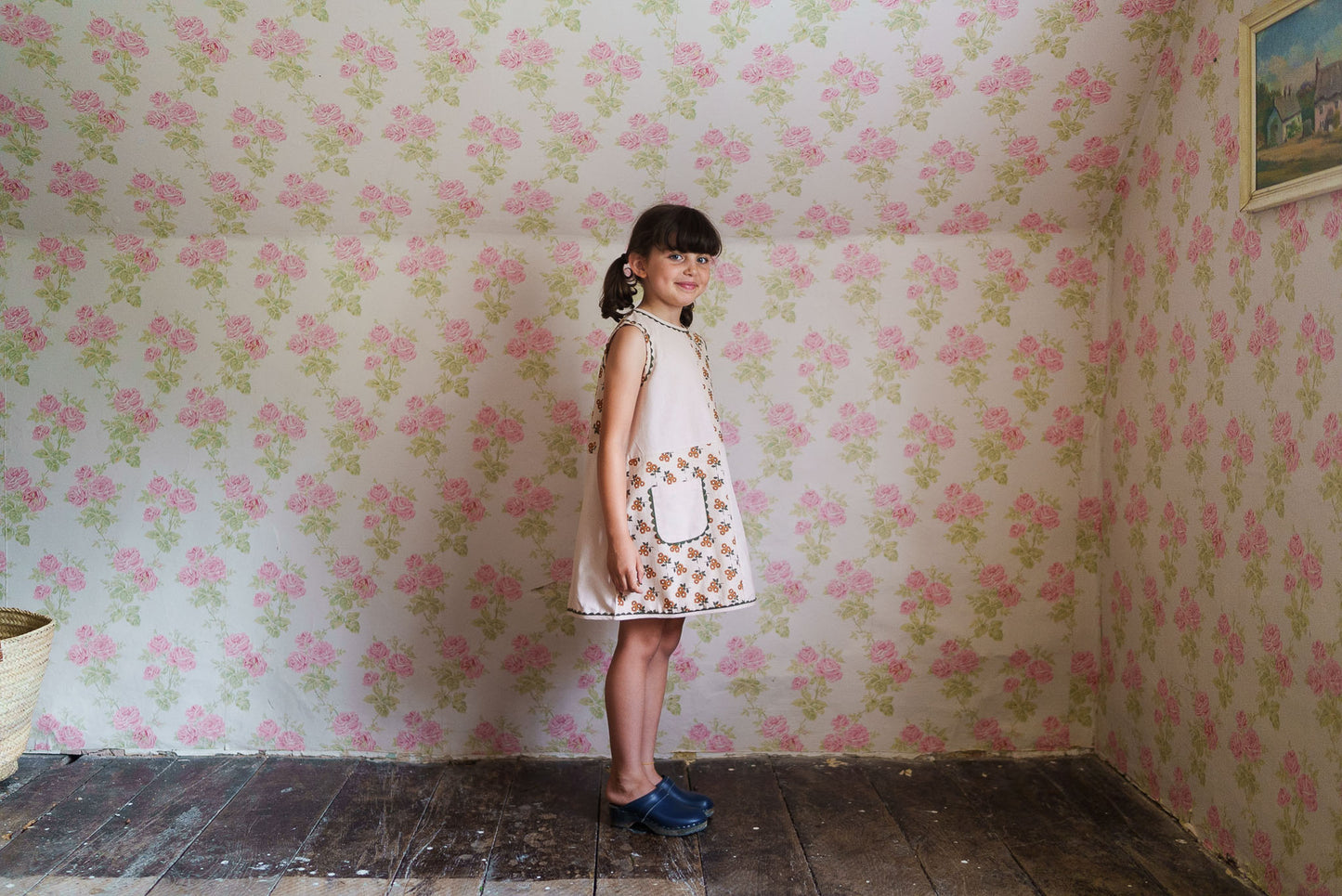 Hannah Dress Marigold Floral