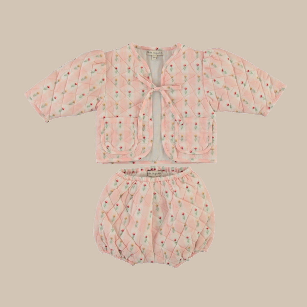 Bella Baby Set/Tulip Checks