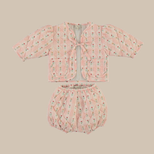 Bella Baby Set/Tulip Checks