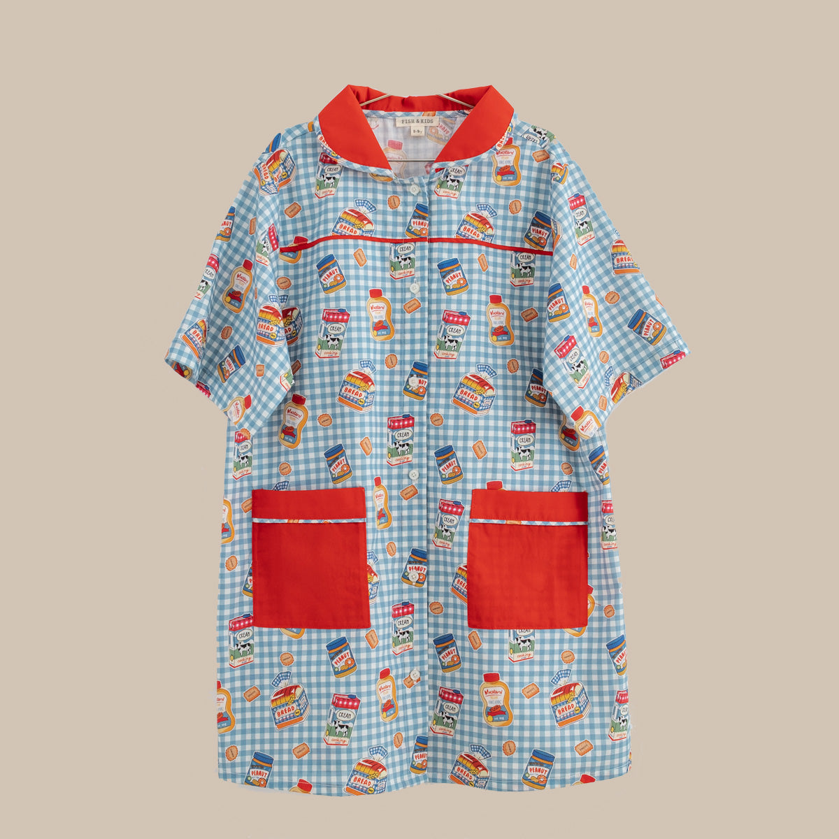 【2-3Y Only 1 left】BREAKFAST DRESS/BLUE