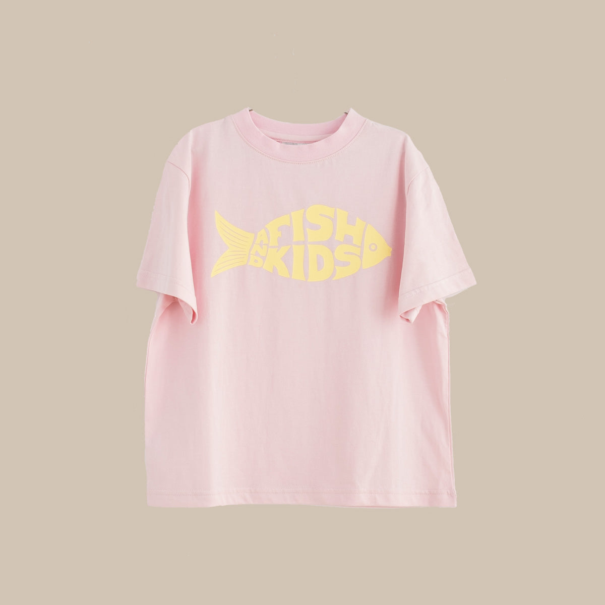【4-5Y Only 1 left】FISH & KIDS T-SHIRT/PINK