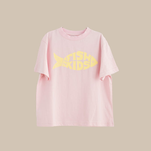 【4-5Y Only 1 left】FISH & KIDS T-SHIRT/PINK