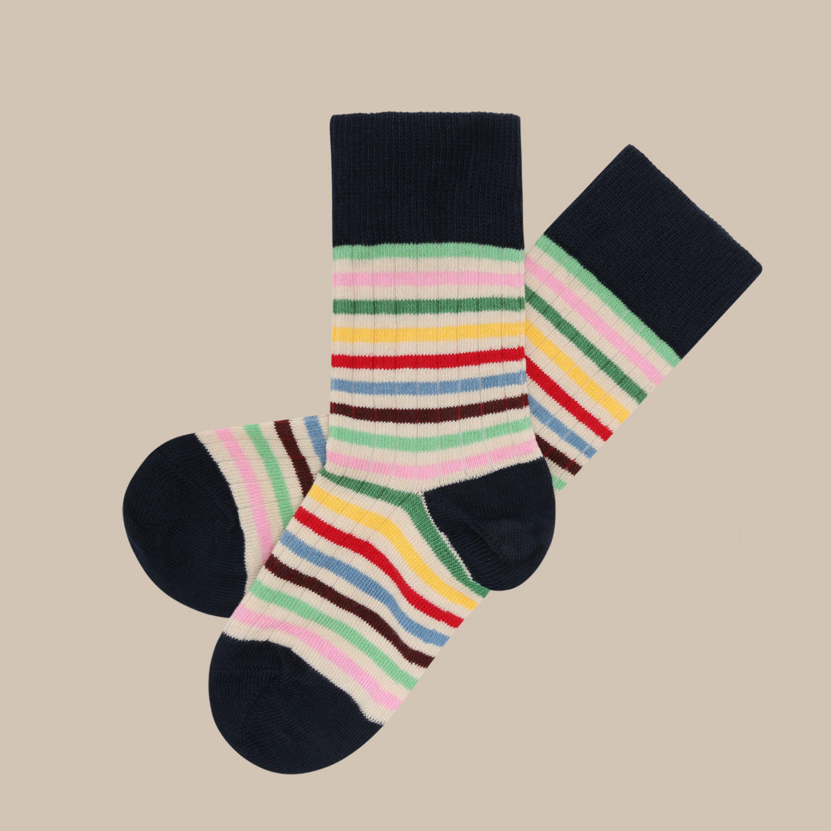 Striped Socks/MULTI STRIPE