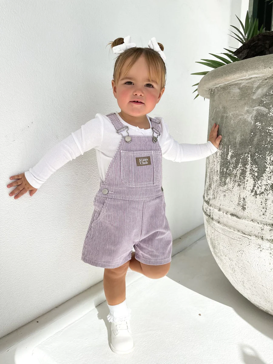 Parklife Shortall - Lilac Stripe