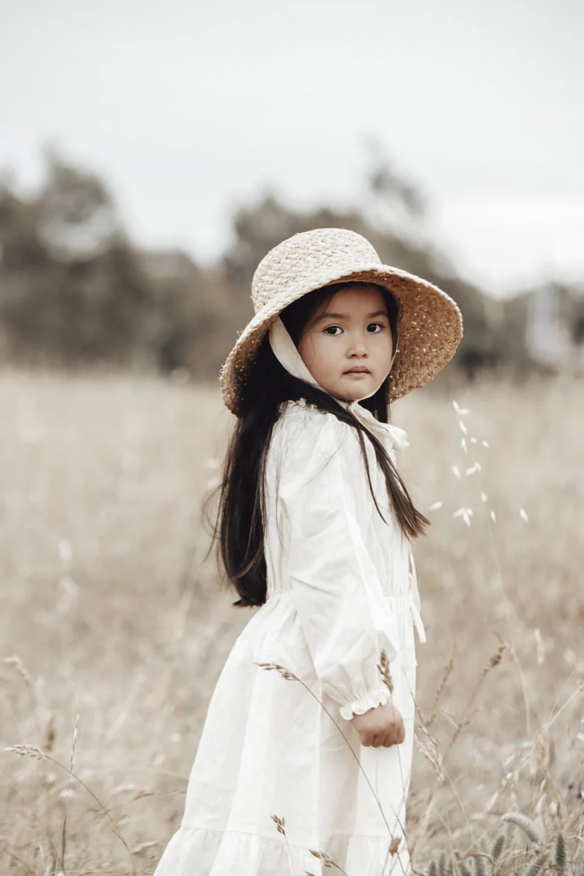 vintage straw hat