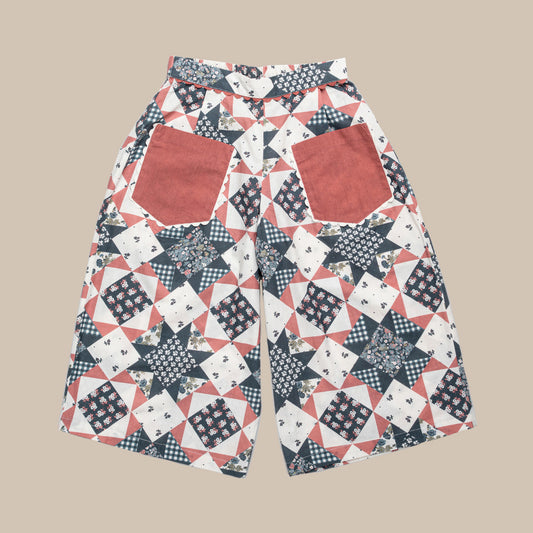 Molly Trousers Patchwork Floral