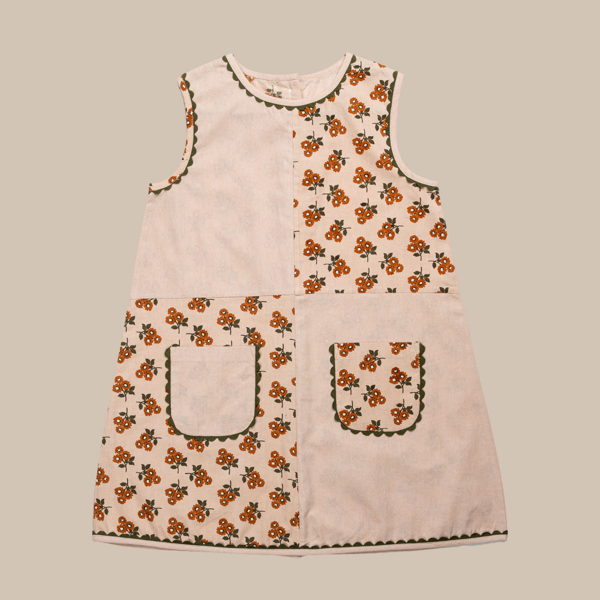 Hannah Dress Marigold Floral