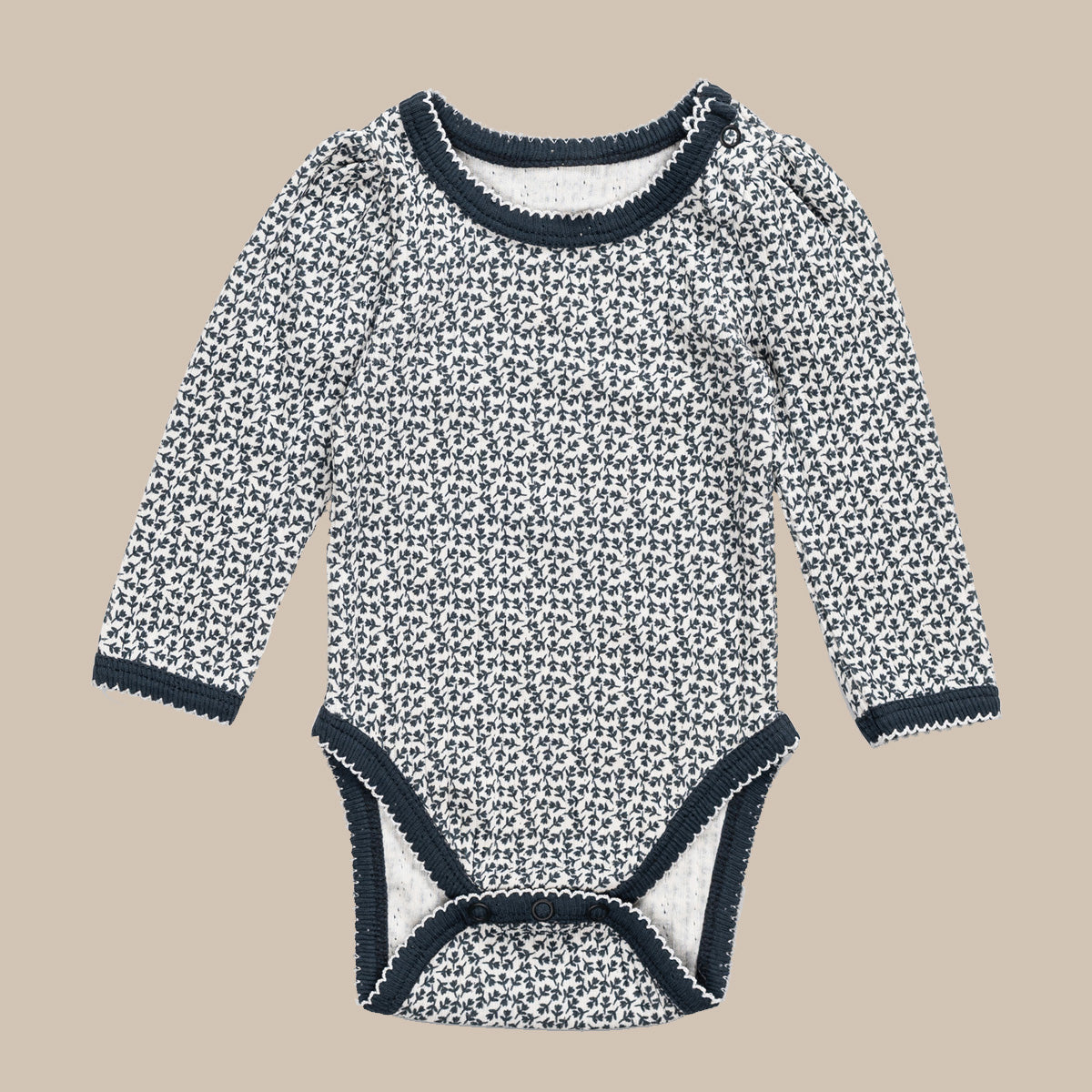 Pointelle Baby Bodysuit/Briar Floral