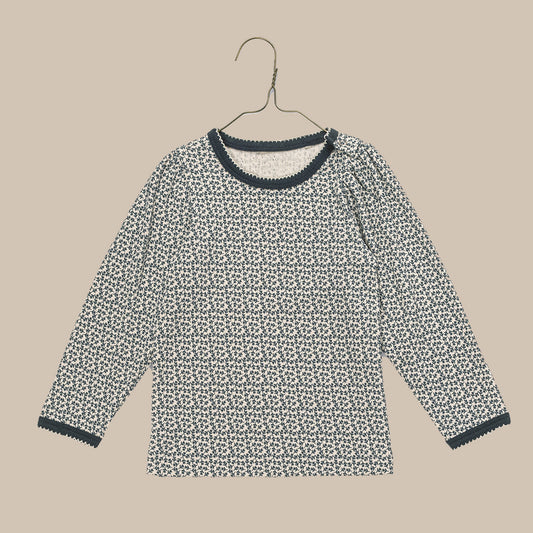 Pointelle Long Sleeve T-shirt/Briar Floral
