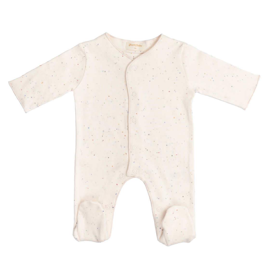 Organic Baby Onesie/IVORY PINK