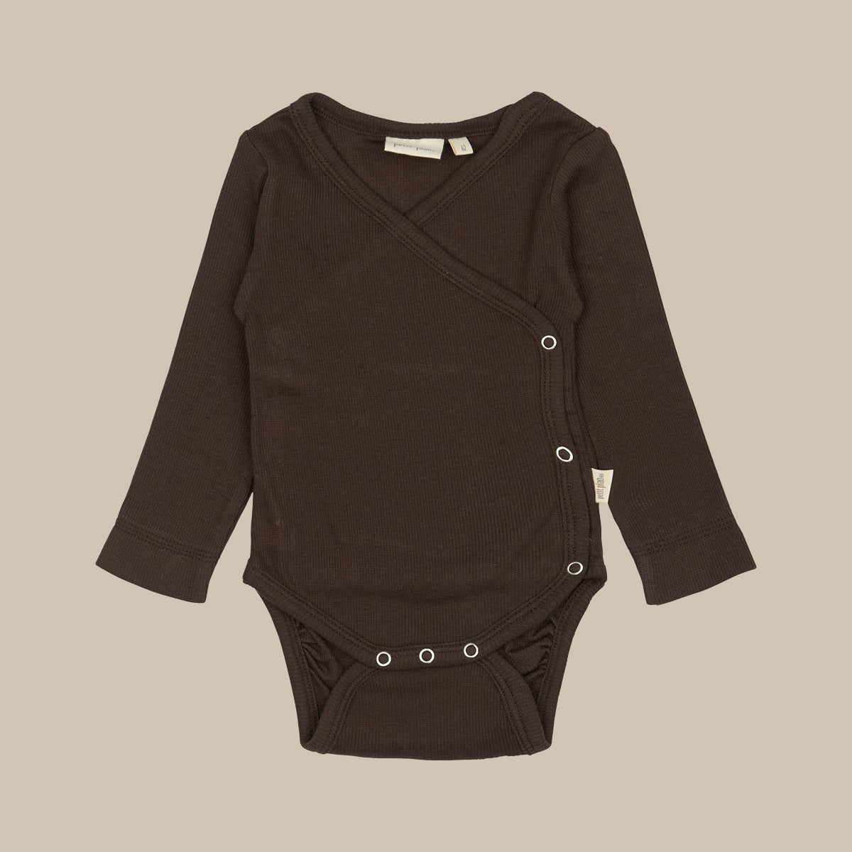 PPDi Wrap Body L/S  NewBorn/Coffee Bean