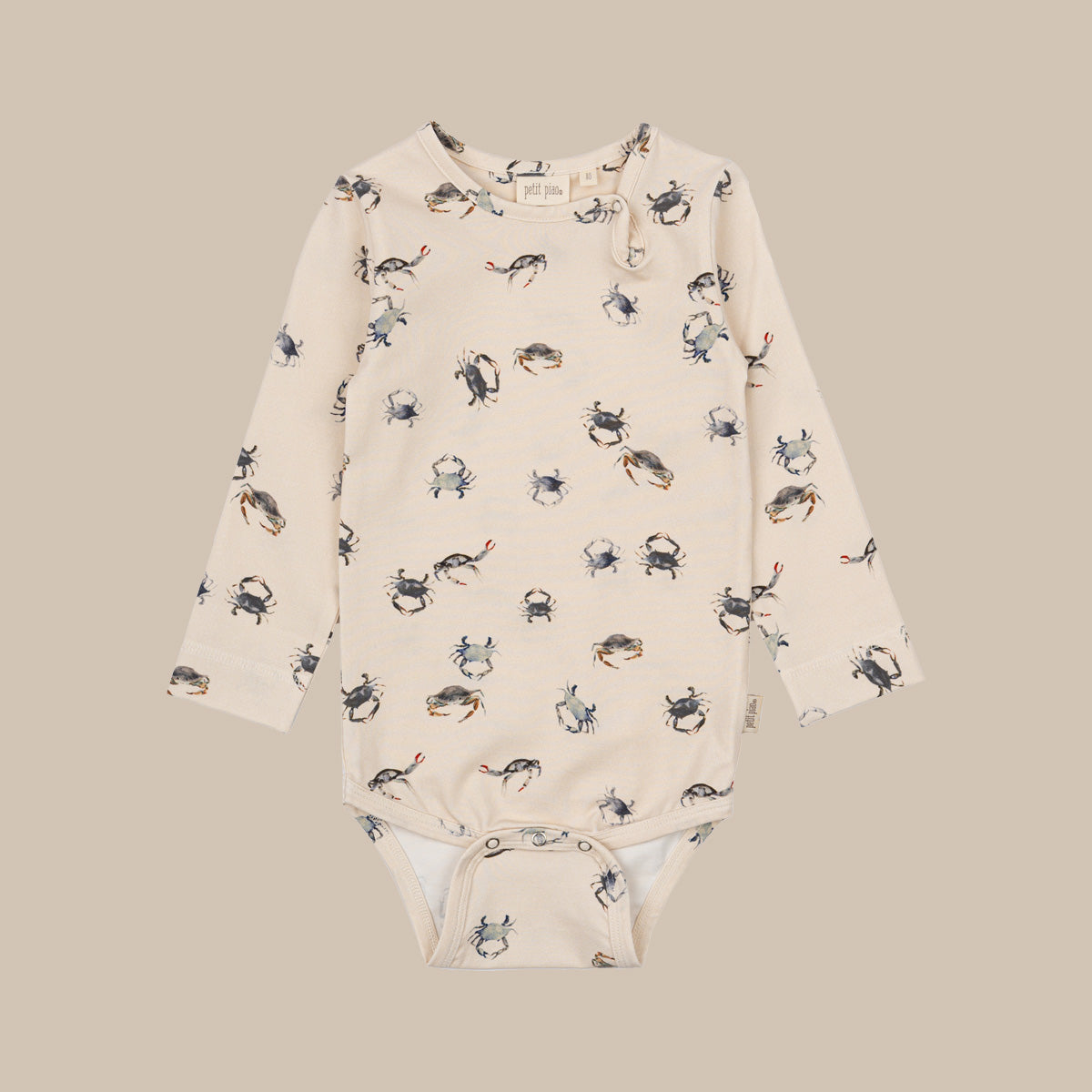 Baby Body L/S Printed/Sea