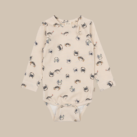 Baby Body L/S Printed/Sea