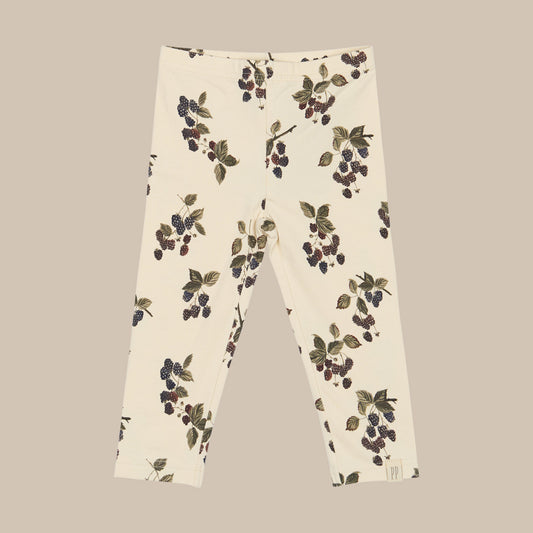 Baby Legging Printed/Black Berry