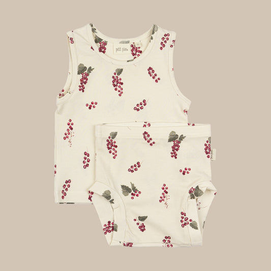 Baby Tops Bloomers Set Printed/Berry