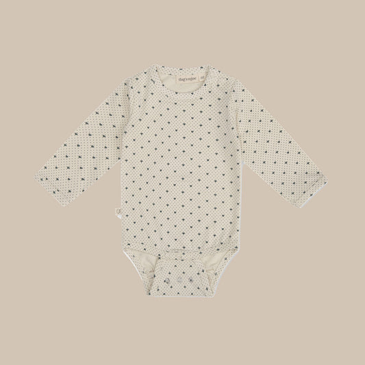 Ellis body baby romper/Lots of love sky