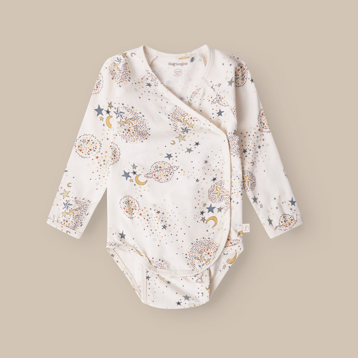 Elimar wrap baby body romper/Million stars