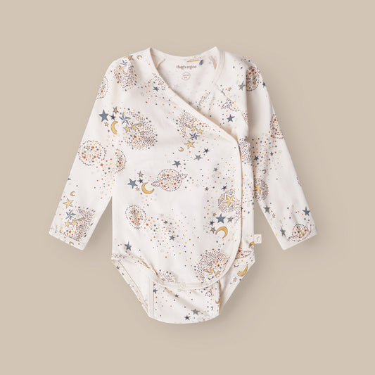 Elimar wrap baby body romper/Million stars