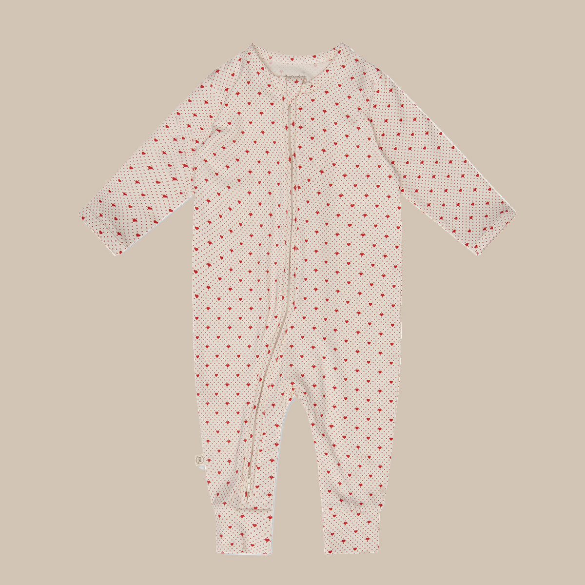 Elliotte onesie/Lots of love red