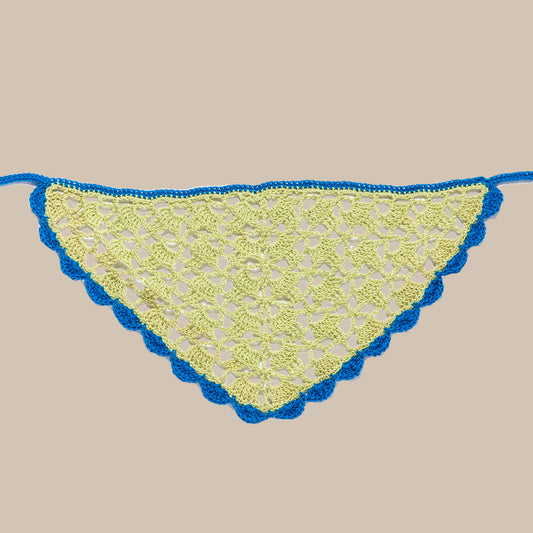 Crochet Headscarf PIXIE/MINT COMBO