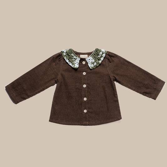 Blouse FLORA/Brown