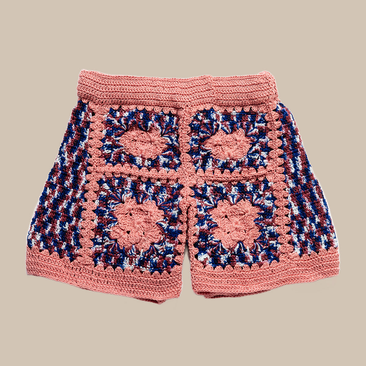 Shorts RUPERT/Blue/Pink Pattern