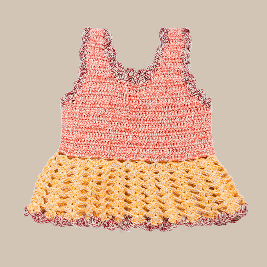 Peplum Top MEI/POPPIES