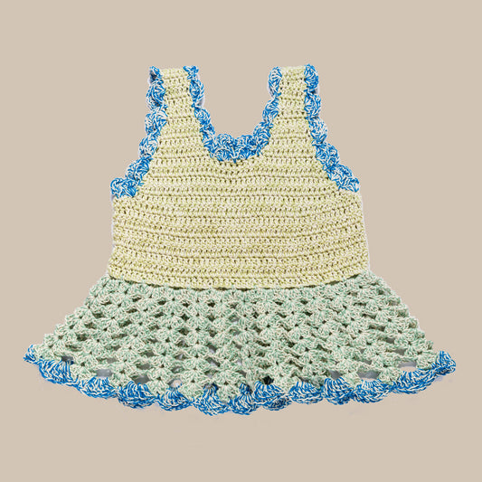 Peplum Top MEI/PASTEL SEA