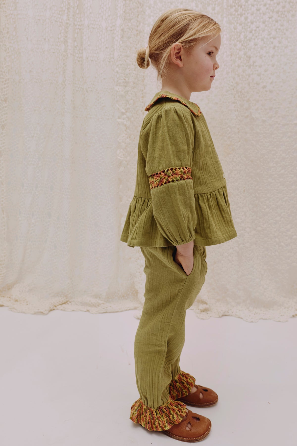 Trousers ILA/Olive