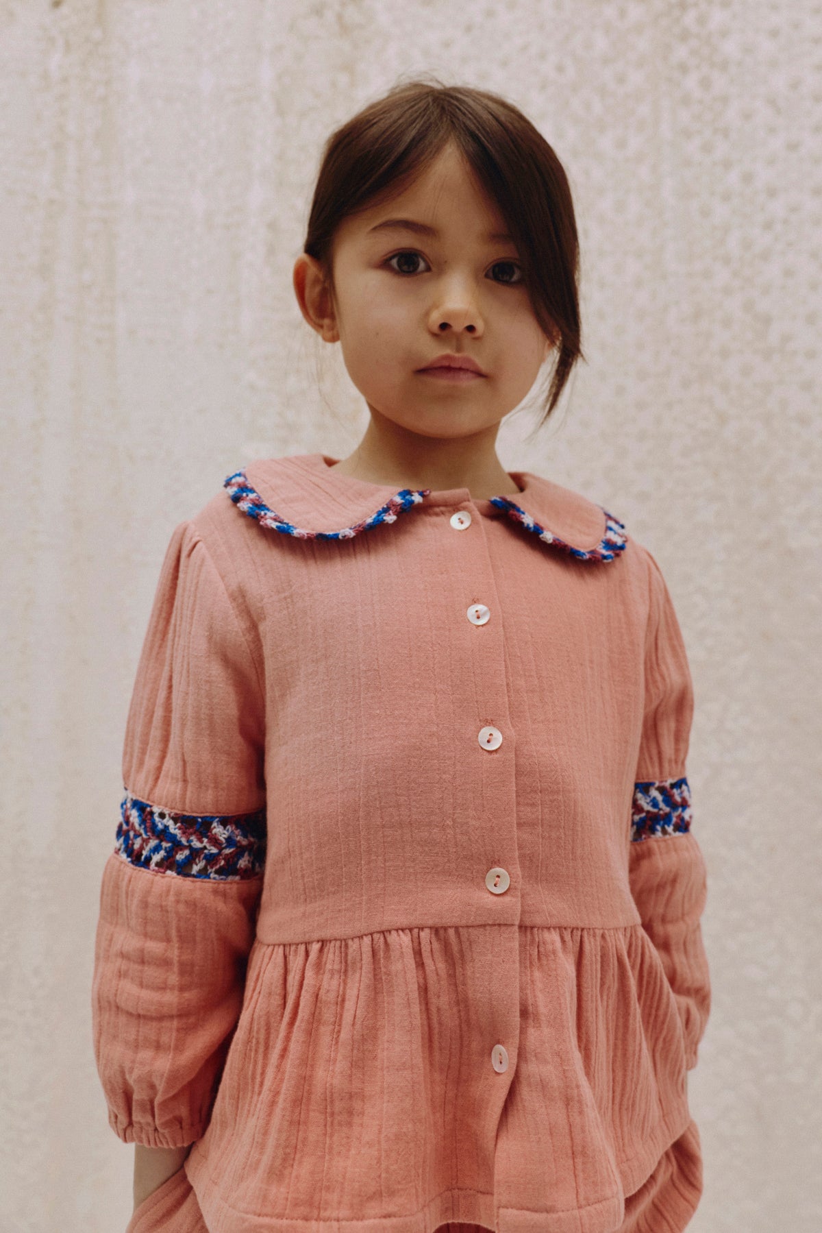 Peplum Blouse OLGA/Peach