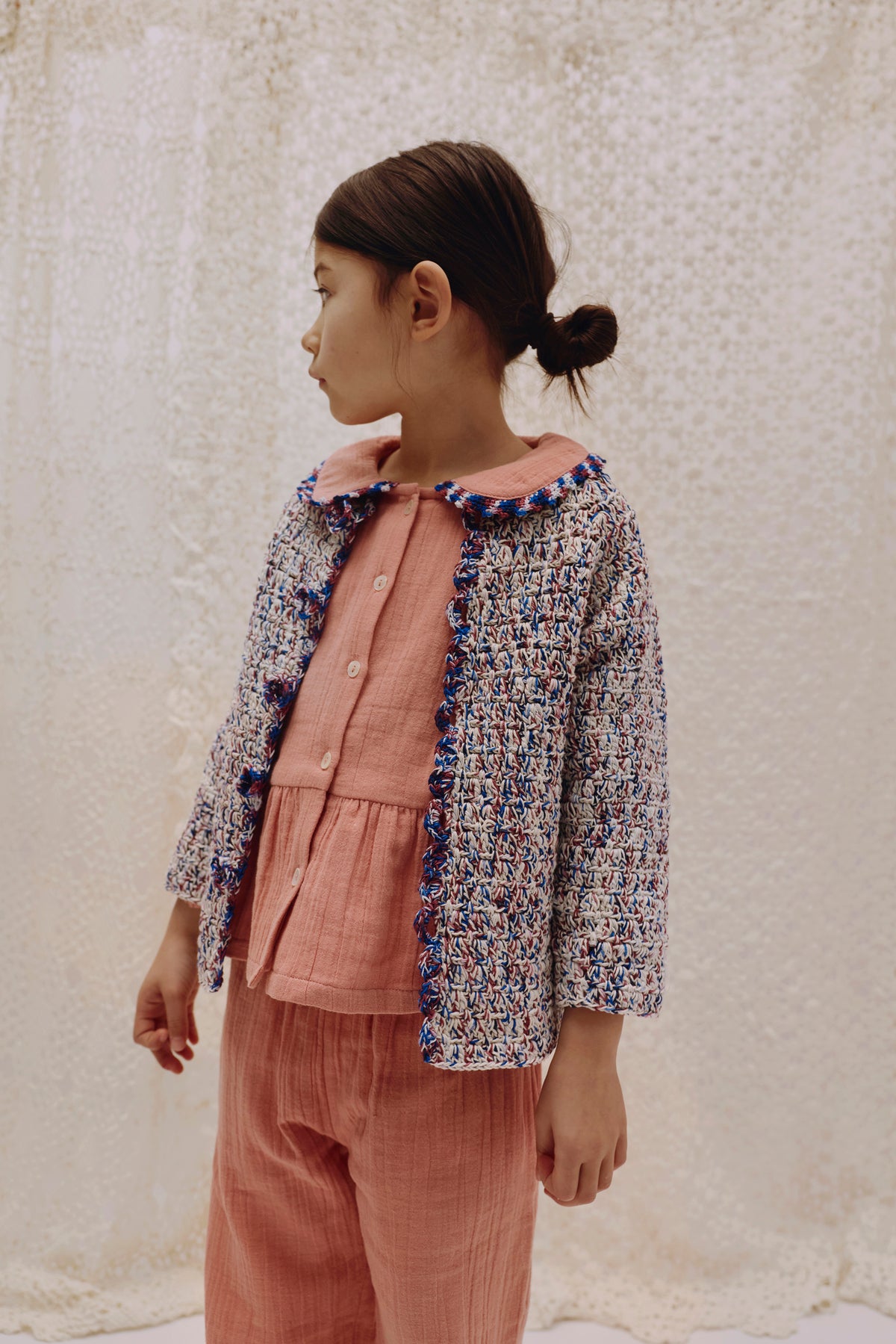 Peplum Blouse OLGA/Peach