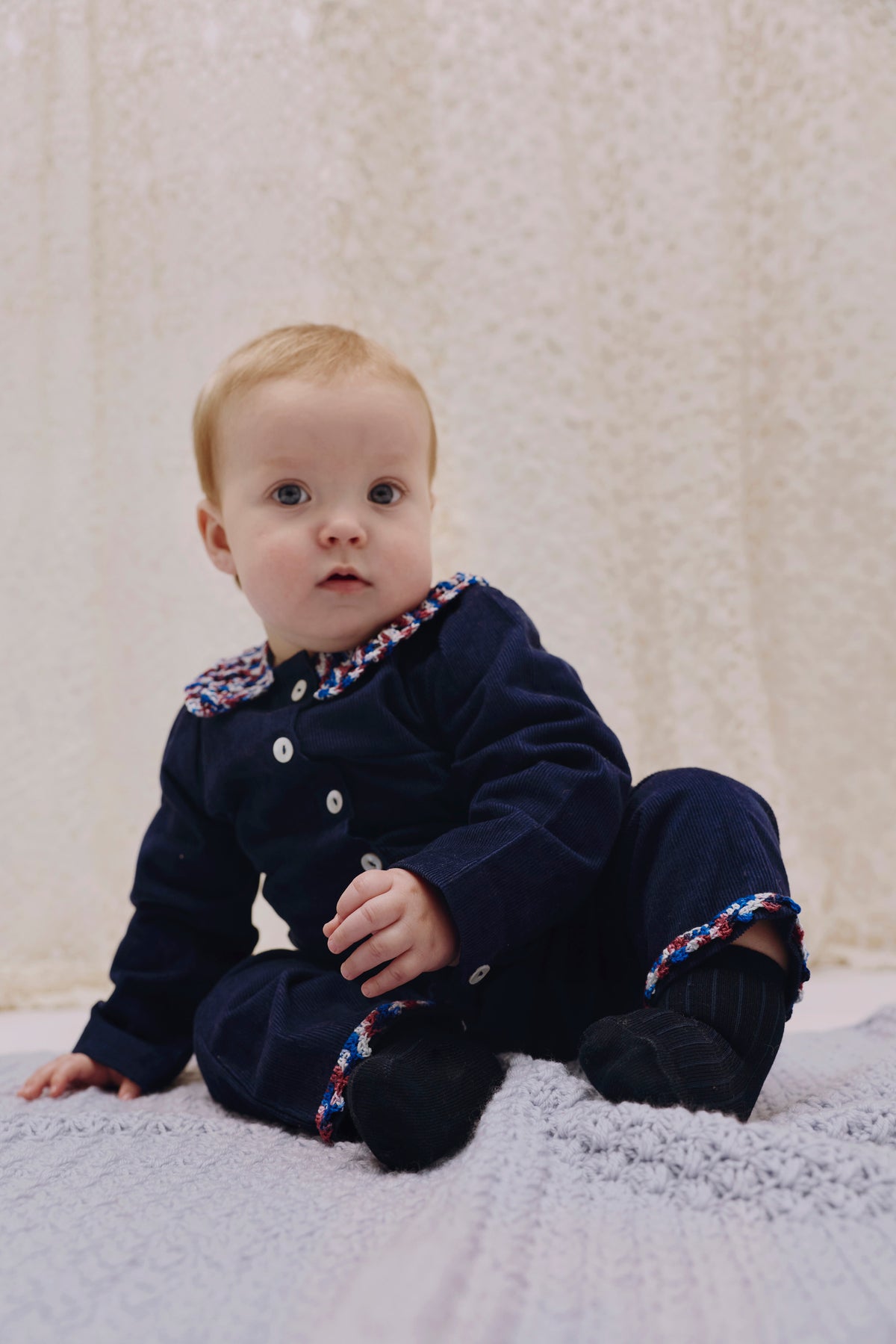 Blouse FLORA/Navy