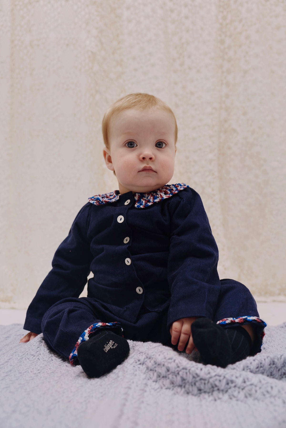Blouse FLORA/Navy