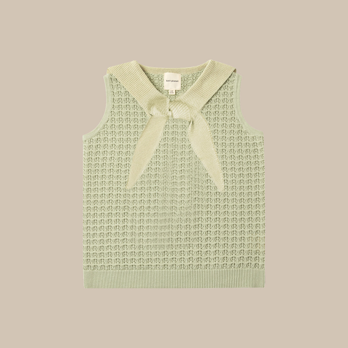 knit planet / SWEET BLOUSE LIME CREAM