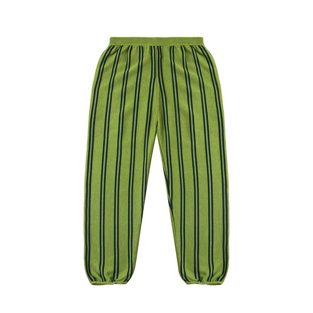 CASUAL TROUSERS (ANKLE LENGTH)

/LAWNGREEN/NAVY