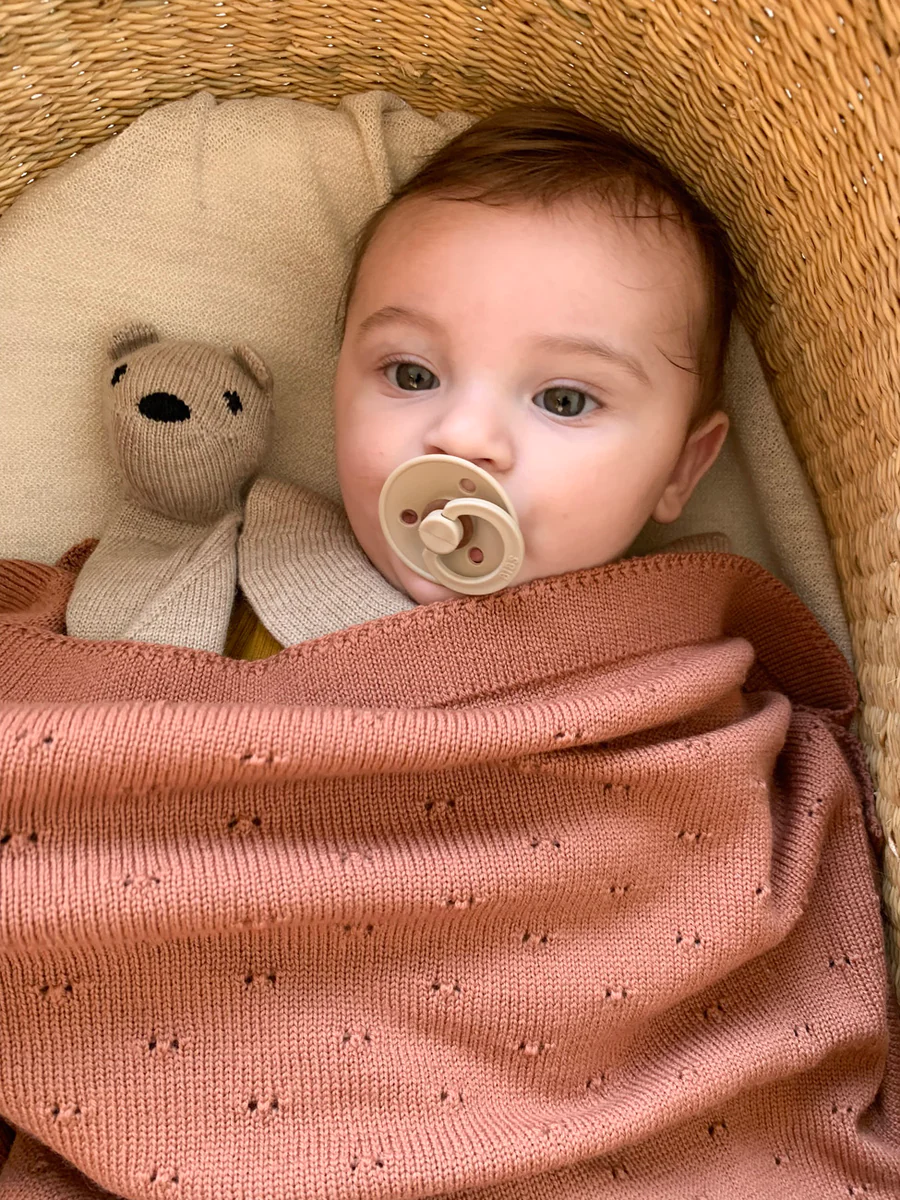 Baby Blanket Bibi (Brick)